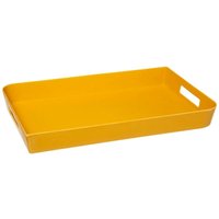 Tablett 45x30cm modern color senfgelb - Senf - 5five von 5FIVE