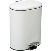 Soft close metall abfalleimer 6l siliflex weiß - 5five von 5FIVE SIMPLY SMART