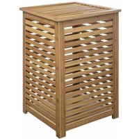 Wäschekorb, Bambus, naturfarben – 40 x 40 x 58 cm Wäschekorb, Bambus, naturfarben – 40 x 40 x 58 cm von 5FIVE SIMPLY SMART