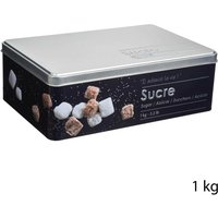 Zuckerdose, 1 kg, Metall, schwarz von 5FIVE