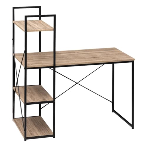 5Five FIVE232-193522 Schreibtisch aus Metall und Holz Aliaj Natur, L von 5 five simply smart