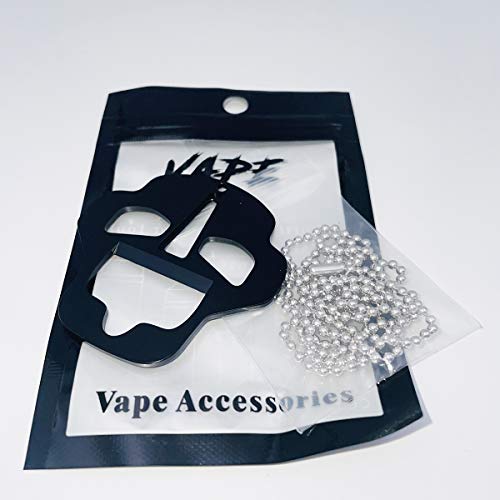 5GVAPE 5-in-1 Kurzfüllkappenöffner, Edelstahl, Metall, Flaschenöffner, kompatibel mit 10 ml/30 ml/50 ml/60 ml/120 ml Flasche (Skelett) von 5GVAPE