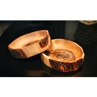 Olivenholz Astschale | Handgemachte Olivenholzschale Rustikale Ringschale Ringe, Schlüssel, Münzen & Mehr| Auffangen Und Sicher Aufbewahren von 5RyansWoodworking5