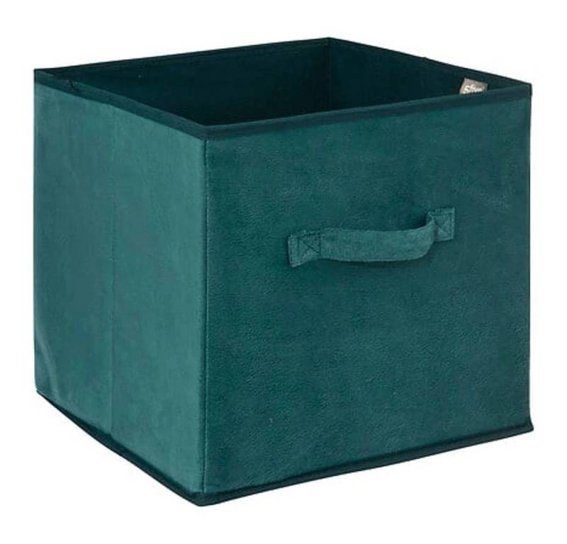 5five Simply Smart Aufbewahrungsbox Faltbare Faltbox 31 x 31 x 31 (Samt - weiche, flauschige und glänzende Oberfläche), verschiedene Farben von 5five Simply Smart