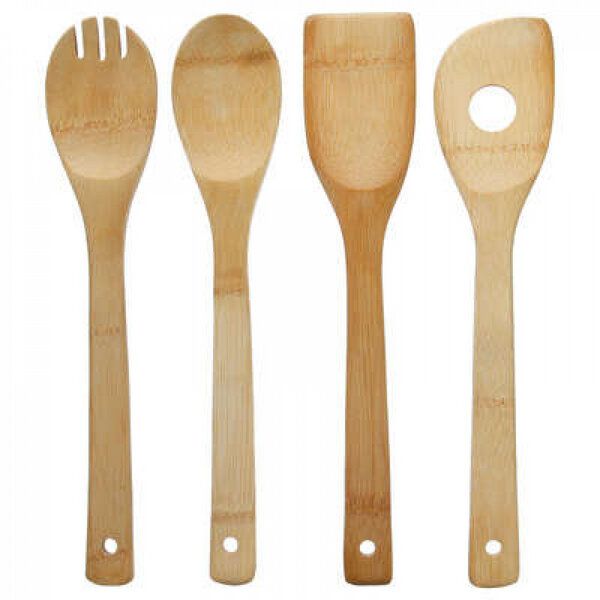 5five Simply Smart Kochbesteck-Set Bambus-Holz Küchenzubehör m. Loch z. aufhängen Küchenhelfer 5five Simply Smart Kochbesteck-Set Bambus-Holz Küchenzubehör m. Loch z. aufhängen Küchenhelfer von 5five Simply Smart