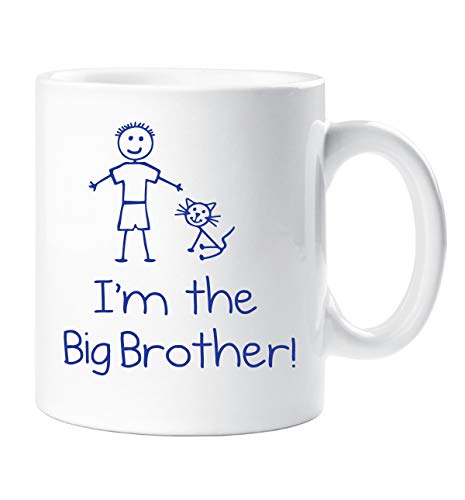 Katze I'M The Big Brother 10oz Tasse Geschenk Haustier von 60 Second Makeover Limited