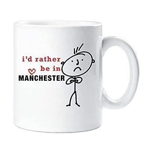 60 Second Makeover Limited Männer Ich wäre eher in Manchester Mug von 60 Second Makeover Limited