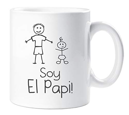 60 Second Makeover Limited Spanische I'M The Daddy Becher Soy El Papi Family Geschenk Neu Daddy Neu Babygeschenk Keramiktasse von 60 Second Makeover Limited