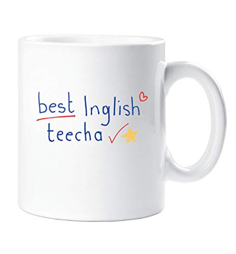 60 Second Makeover Best Inglish Teecha Becher Beste Englisch Lehrer Becher Lehrer Geschenk Danke Lehrer Weihnachten Neuheit Humor Spassig von 60 Second Makeover