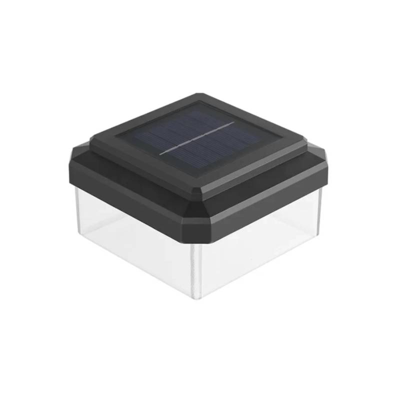 6040 Solar Zaunleuchte 60x60  LED Zaun Beleuchtung Doppelstabmattenzaun von 6040 Solarleuchte