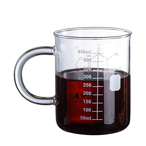 6Wcveuebuc Koffeinbecher Tasse Graduated Becher Becher mit Borosilikatglas Tasse 6Wcveuebuc Koffeinbecher Tasse Graduated Becher Becher mit Borosilikatglas Tasse von 6Wcveuebuc