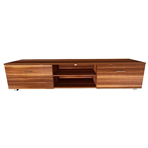 6hftuiiii Holzausstellungstisch, Wohnzimmermöbel, TV-Schrank, Aufbewahrungsmanager, Wohnzimmer, große Kapazität, TV-Einheit, Konsole (Farbe: A, Größe: wie abgebildet) von 6hftuiiii