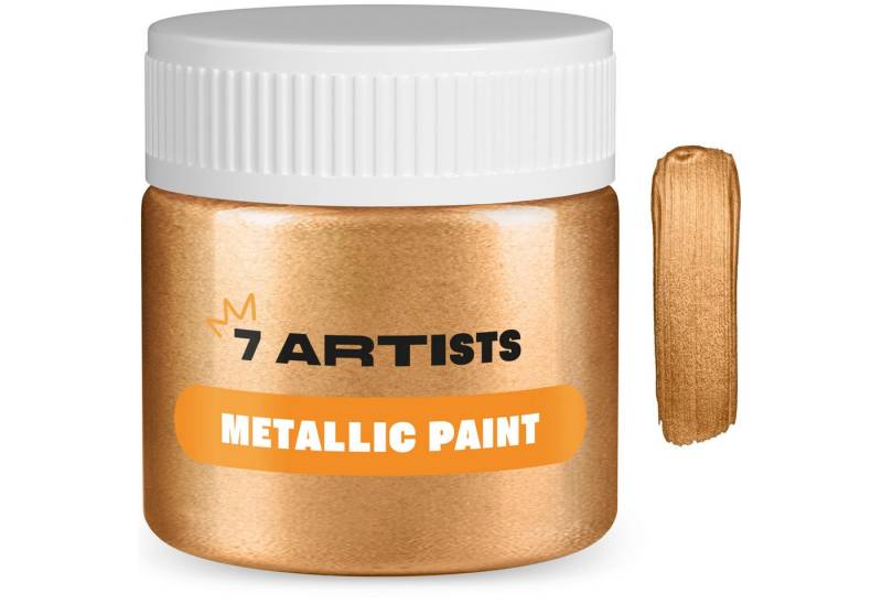 7 Artists Acrylfarbe 7 Artists Acrylfarbe Metallic 50 - 230 ml Gold, Silber von 7 Artists