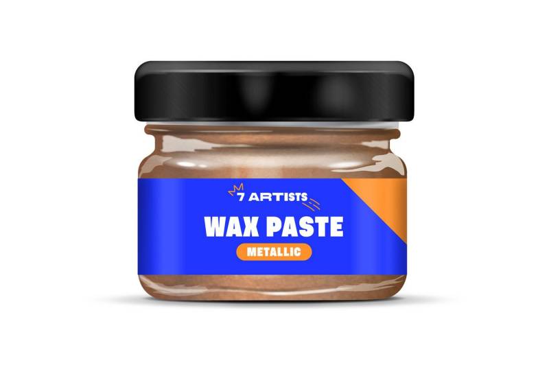 7 Artists Acrylfarbe 7 Artists Metallic Wachspaste 20 ml Gilding Wax - Wax Paste Metallic von 7 Artists
