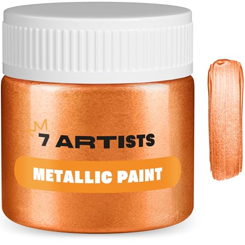 7 Artists Acrylfarben Copper 50 ml | Acrylfarben Metallic | Metallic Acrylfarben | Acrylfarbe Kupfer Metallic | Kupfer Acrylfarbe | Acryl Kupfer Metallic | Malfarbe Kupfer | Acrylfarbe Kupfer 7 Artists Acrylfarben Copper 50 ml | Acrylfarben Metallic | Metallic Acrylfarben | Acrylfarbe Kupfer Metallic | Kupfer Acrylfarbe | Acryl Kupfer Metallic | Malfarbe Kupfer | Acrylfarbe Kupfer von 7 Artists