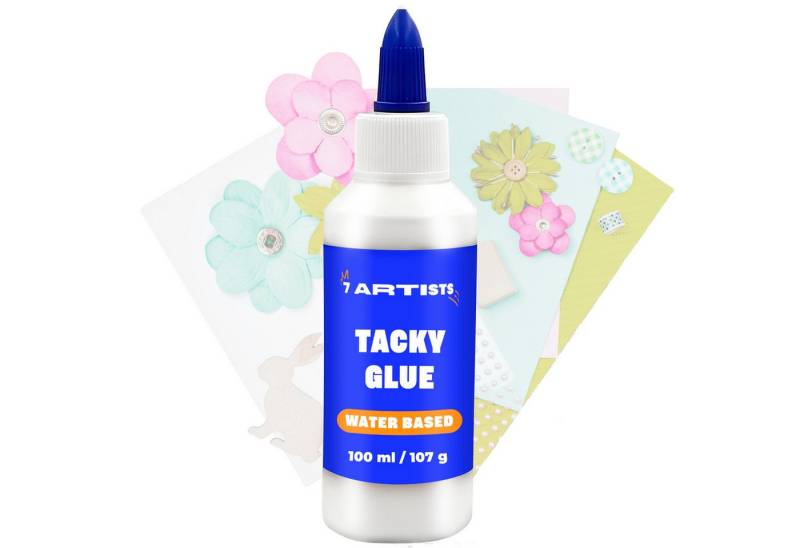 7 Artists Bastelkleber 7 Artists Tacky Glue – Kleber Flüssig Transparent 107 g von 7 Artists
