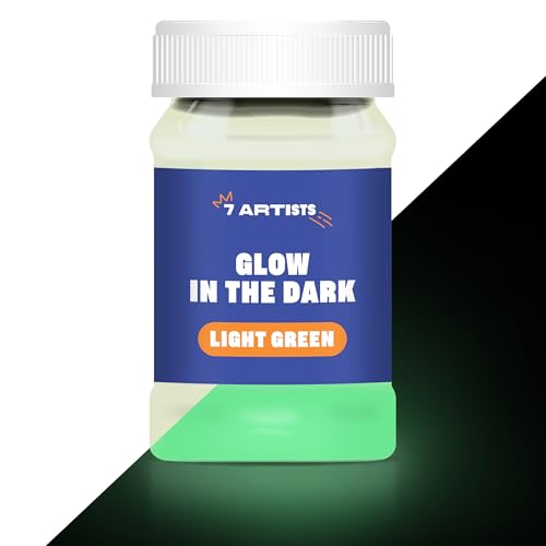 7 Artists Fluoreszierende Acrylfarbe Neon Hellgrün 100 ml | Nachtleuchtende Farbe auf Wasserbasis | Fluoreszierende Leuchtfarbe Acryl zum Bemalen von Holz Papier Stein Karton 7 Artists Fluoreszierende Acrylfarbe Neon Hellgrün 100 ml | Nachtleuchtende Farbe auf Wasserbasis | Fluoreszierende Leuchtfarbe Acryl zum Bemalen von Holz Papier Stein Karton von 7 Artists