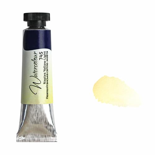 7 Artists Neapelgelb Hell Aquarellfarbe 10 ml Tube, Hochwertige Künstler-Aquarell, Feinste Küntsler-Aquarellfarben 7 Artists Neapelgelb Hell Aquarellfarbe 10 ml Tube, Hochwertige Künstler-Aquarell, Feinste Küntsler-Aquarellfarben von 7 Artists