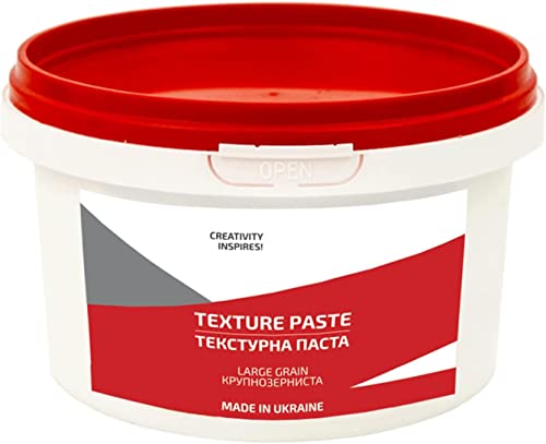 7 Artists Premium Texture Strukturpaste Groß für Acrylmalerei Fein 280 ml - Spachtelmasse Acrylmalerei/Strukturpaste Leinwand & Kunstmalerei für Erwachsene von 7 Artists