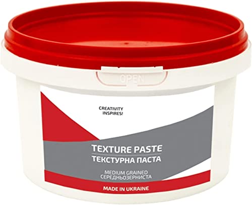 7 Artists Premium Texture Strukturpaste Medium Für Acrylmalerei Fein 280ml - Spachtelmasse Acrylmalerei | Strukturpaste Leinwand & Kunstmalerei Für Erwachsene von 7 Artists