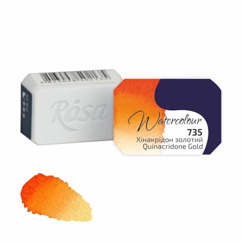 7 Artists Quinacridon Gold Aquarellfarbe 1/1 Näpfche, Hochwertige Künstler-Aquarell, Feinste Küntsler-Aquarellfarben 7 Artists Quinacridon Gold Aquarellfarbe 1/1 Näpfche, Hochwertige Künstler-Aquarell, Feinste Küntsler-Aquarellfarben von 7 Artists