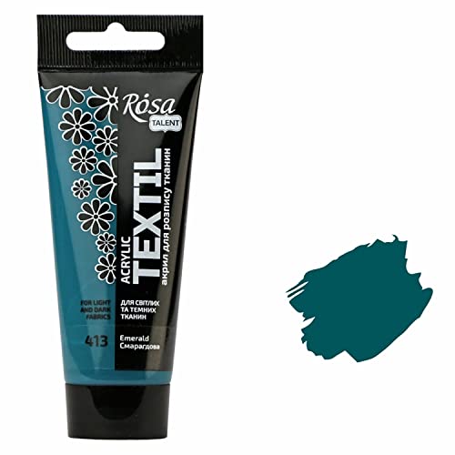 7 Artists Stoffmalfarben Stofffarben Textilfarbe Smaragdgrün Acrylfarbe Auf Wasserbasis Flasche 60 ml | Textilfarbe Waschmaschinenfest Nach Fixierung | Hochdeckend Für Dunkle Stoffe – Deckweiß 7 Artists Stoffmalfarben Stofffarben Textilfarbe Smaragdgrün Acrylfarbe Auf Wasserbasis Flasche 60 ml | Textilfarbe Waschmaschinenfest Nach Fixierung | Hochdeckend Für Dunkle Stoffe – Deckweiß von 7 Artists