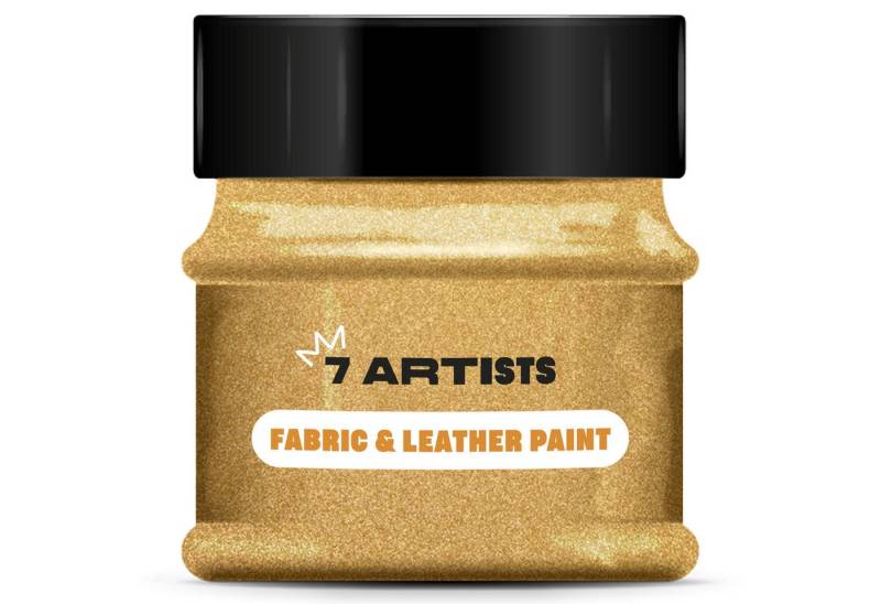 7 Artists Textilfarbe Acryl Farbe, Leder Farbe, Stoff Farbe, Textil Farbe 50 ml von 7 Artists