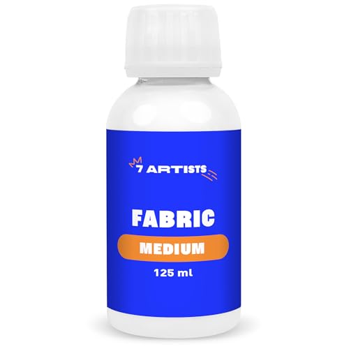 Acrylbinder Pouring Medium Hilfsmittel für Textilfarbe 125 ml matt Universalverdünnung Pouring Acrylfarben Stoffmalfarben Textilmedium von 7 Artists
