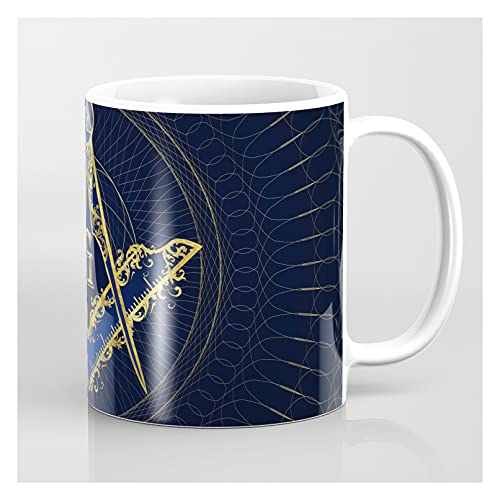 Kaffeetassen 330ml, Freimaurer-Symbol, Quadrat Und Zirkel Tassen Personalisiert Becher Modern Kaffeetasse Für Arbeit Geschenk Kollegin von 702