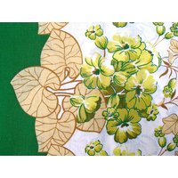 Efeu-Bettbezug Und Kissen Hülle Direkt Aus Original 70Er Jahre-Verpackung von 70sVintageFabric