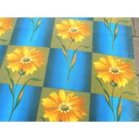 Sonnigen Vintage Gardinen/Retro-Vorhang Sonnigen Vintage Gardinen/Retro-Vorhang von 70sVintageFabric