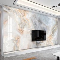 Curly Shady Grey Abstrakte Marmor Tapete Peel & Stick Wallpaper Selbstklebende Wohnzimmer Schlafzimmer Wandaufkleber von 71HomeDecor