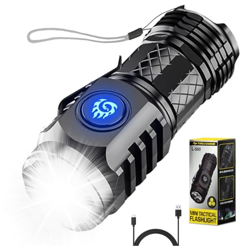 Mini-Taschenlampe mit dreiäugigem Monster LED Taschenlampe Extrem Helle mit 5 Lichtmodi Handheld klein Taschenlampe wasserdichte Mini Handlampe Camping Outdoor Wandern Notfall Reinigungsbürste Mini-Taschenlampe mit dreiäugigem Monster LED Taschenlampe Extrem Helle mit 5 Lichtmodi Handheld klein Taschenlampe wasserdichte Mini Handlampe Camping Outdoor Wandern Notfall Reinigungsbürste von 71Nmly