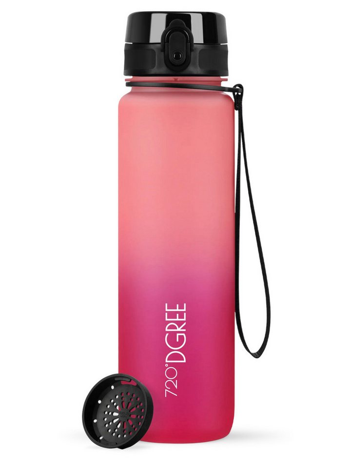 720°DGREE Trinkflasche Trinkfl. uberBottle Multic. softTouch m. fla. pink/fuchsia pink 1l von 720°DGREE