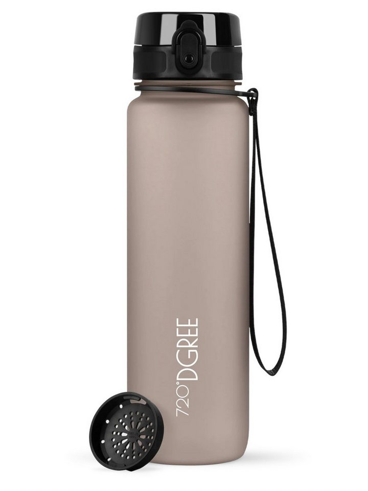 720°DGREE Trinkflasche Trinkflasche uberBottle softTouch mit Sieb nougat brown 1l 720°DGREE Trinkflasche Trinkflasche uberBottle softTouch mit Sieb nougat brown 1l von 720°DGREE