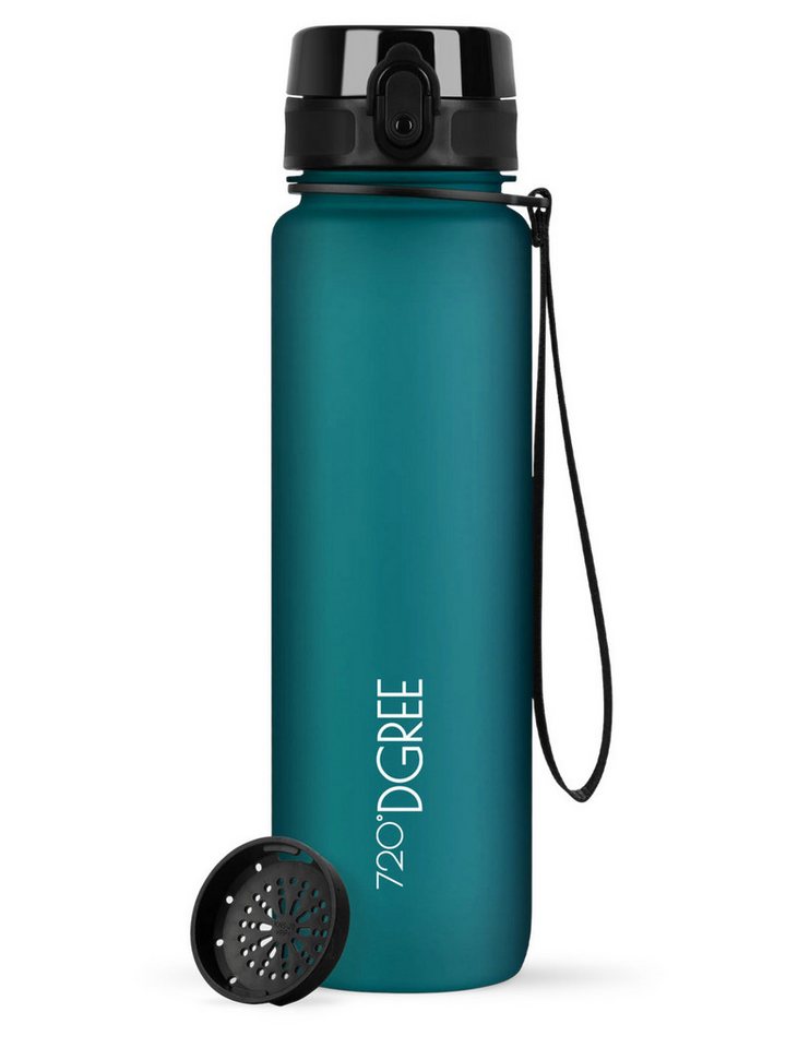 720°DGREE Trinkflasche Trinkflasche uberBottle softTouch mit Sieb smaragd green 1l 720°DGREE Trinkflasche Trinkflasche uberBottle softTouch mit Sieb smaragd green 1l von 720°DGREE