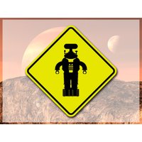 Roboter B9 Metallschild Lost in Space Roboter B9 Metallschild Lost in Space von 734designs