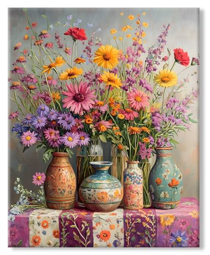 77iiAii Diamond Painting Erwachsene - Blume Diamant Painting Bilder, 5D Diamond-Painting Arts Craft Set als Geschenk für Wanddeko (30x40cm) von 77iiAii
