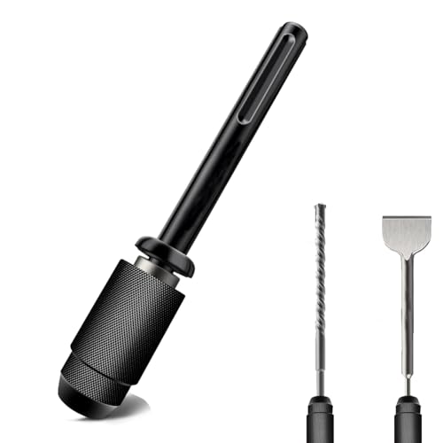 SDS Max to SDS Plus Adapter for Rotary Hammers, Chuck Adaptor Converter, Chuck Drill Converter Shank Quick Tool, Drill Adapter Quick Tool for All SDS Max Drills SDS Max to SDS Plus Adapter for Rotary Hammers, Chuck Adaptor Converter, Chuck Drill Converter Shank Quick Tool, Drill Adapter Quick Tool for All SDS Max Drills von 7E TRADING