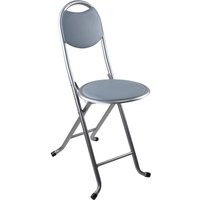 Klapphocker mit Rückenlehne 32x36x73,5cm 7house von 7HOUSE