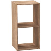 7house - SpaceQub 2-stöckiges Regal 34,5 x 32 x 67,5 cm 7house - SpaceQub 2-stöckiges Regal 34,5 x 32 x 67,5 cm von 7HOUSE