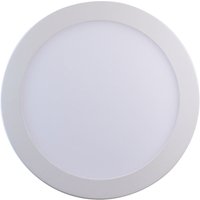 7hsevenon - 2er-Pack ultraflache runde LED-Downlights 18W 1440lm Ø22,5cm 4000K Weiß 40000H von 7HSEVENON