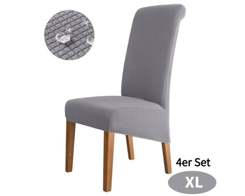Simloveve Sitzflächenhusse Universal Stuhlbezug Stretch Stuhl hussen Hochwertiger Stretchstoff, Stretch-Stuhlhussen, abnehmbar, waschbar,4er-set von Simloveve