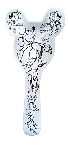 Jerry Leigh disney mickey sketchbook löffelablage Weiß One Size von 7STAR