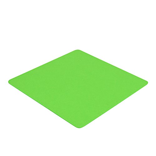 7even Filz Auflage 40 x 40 cm für z.B. Cube Hocker Neon-Green - Einseitig 4mm von 7even