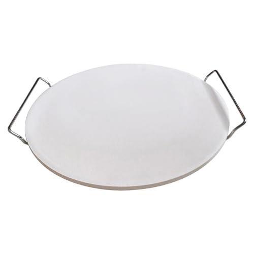 Just-BBQ Hochwertiger Pizzastein 33 cm mit Zubehör für Gasgrill und Backofen von 7even