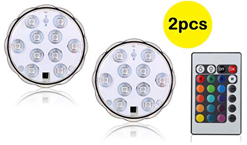 LED Untersetzer mit Fernbedienung (Doppelpack!) 2 Stück von 7even