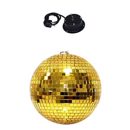 Spiegelkugel 20cm GOLD mit Motor Spiegelkugel 20cm GOLD mit Motor von 7even