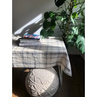 Gestreifte Leinentischdecke. Eliza Style Hochwertige Tischdecke Aus Reinem Leinen. 100% Natürlich, Ökologisch & Nachhaltig Und in Handarbeit Gestreifte Leinentischdecke. Eliza Style Hochwertige Tischdecke Aus Reinem Leinen. 100% Natürlich, Ökologisch & Nachhaltig Und in Handarbeit von 7linen