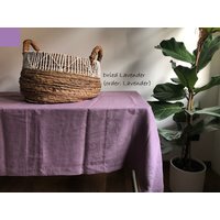 Leinen Tischdecke in Verschiedenen Farben . Gewaschenes Reines Leinen. Handgefertigt. Rechteckige Tischwäsche. Individuelle Aus Leinenstoff Leinen Tischdecke in Verschiedenen Farben . Gewaschenes Reines Leinen. Handgefertigt. Rechteckige Tischwäsche. Individuelle Aus Leinenstoff von 7linen